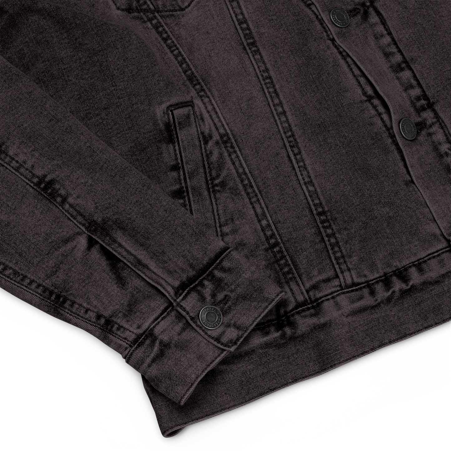 Prayer #33 - Denim sherpa jacket